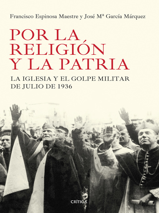 Title details for Por la religión y la patria by Francisco Espinosa - Available